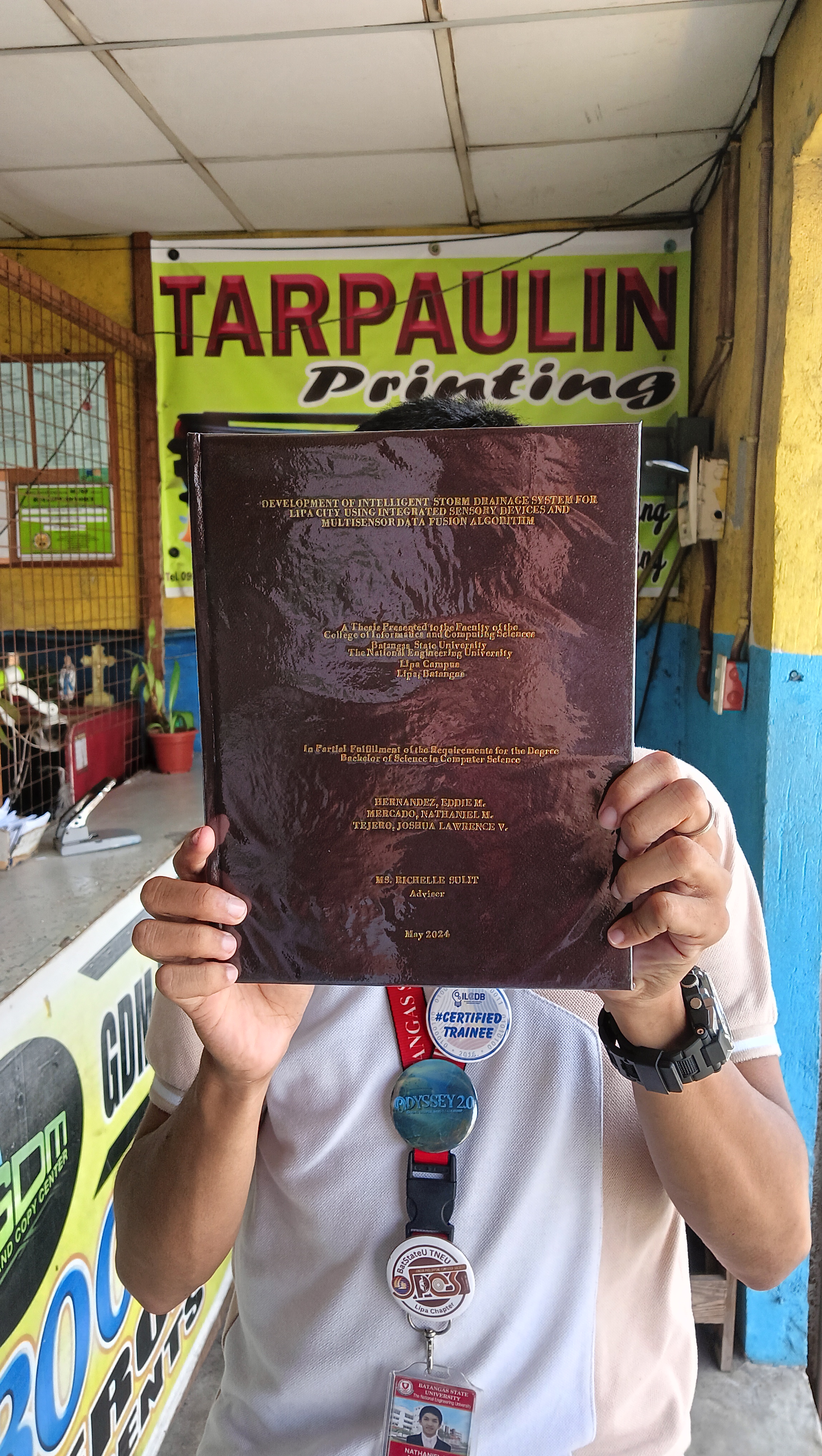 Feedback image for Development of Intelligent Storm Drainage System for Lipa City using Integrated Sensory Devices and Multi Sensor Data Fusion Algorithm